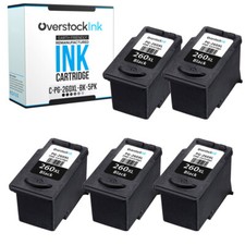 5-Pack Replacement OSI 260XL Printer Ink for Canon PIXMA TS5320 TR7020 TS6420 picture