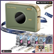 Ribbon Label Printer, A30 Bluetooth Wireless Portable Label Maker picture