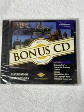 Bonus CD Transparent Language Software Windows Macintosh Grammar New and Sealed picture