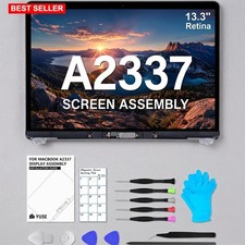 Laptop Screen Replacement 13.3 In Full LCD Display Silver 2560x1600 Resolution picture
