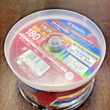 Verbatim Japan BD-RE 25GB 50pcs White Printable Blu-ray Disc 1–2x VBE130NP50SV1 picture