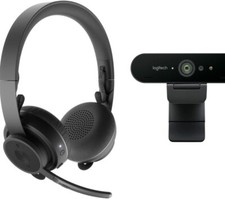 Logitech Pro Personal Video Collaboration Kit (Zone Wireless + Brio Webcam) picture