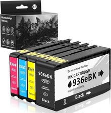 Aceozsoronn 936eXL Ink Cartridges CMYK Pack Replacement for HP - 4 pack picture