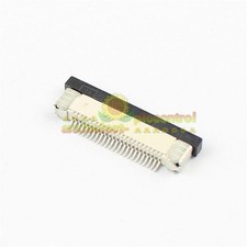 10Pcs FFC FPC 24-Pin 0.5mm Pitch Ribbon Flat Connector Socket bottom contact picture