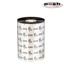 NEW Zebra 03200BK11045 3200 Wax Resin Ribbon 4.33in x 1476ft 6/Box Black picture