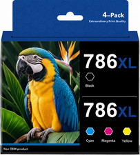 4PK 786XL Compatible Ink For Epson WorkForce Pro WF-4630 WF-4640 WF-5190 WF-5620 picture