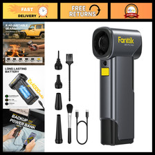 High-Power Electric Air Duster 130,000 RPM, 6-Speed, Rechargeable, for PC & Car picture