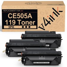 v4ink CE505A 119 05A Toner Cartridge for Canon 3-Pack picture