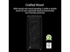 ASUS ProArt PA401 Wood Edition ATX Mid-Tower Case – Tempered Glass, picture
