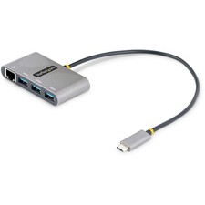 StarTech 3-Port USB-C Hub with Ethernet (hb30c3a1gea2) picture