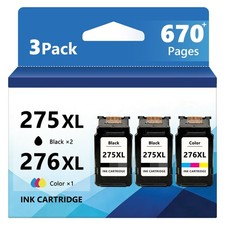 PG-275XL CL-276XL Ink Cartridges For Canon PIXMA TS3520 TS3720 TR4700 TR4722 picture