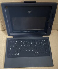 10 Logitech IPad Rugged Combo 2 Cases Navy Blue Complete Used 5th 6th Gen IPads picture