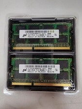 Micron 4GB 2 x 2GB 2Rx8 PC3-8500s-7-10-F1 RAM Memory MT16JSF25664HZ-1G1F1 picture