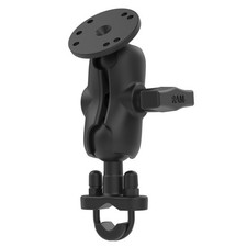 RAM-149Z-B-202U  RAM Handlebar U-Bolt Double Ball Mount with R... picture