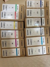 Genuine OEM Canon PFI-706 Complete 700ML Ink Toner Tanks - Set of 12 picture