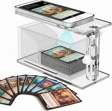 Adjustable Height Trading Card Scanner – MTG & TCG Card Scanner Stand, Sha picture