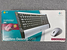 Logitech Cordless Desktop S510 Keyboard Mouse Receiver Y-RAK73 picture