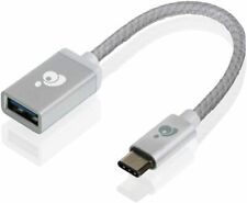 IOGEAR Charge Sync USB Type-C to USB Type-A Adapter (Silver) picture