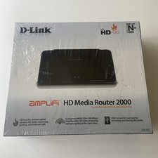 D-Link Amplifi HD Media Router 2000 DIR-827 Dual-Band Wi-Fi N600 Router 4-Ports picture