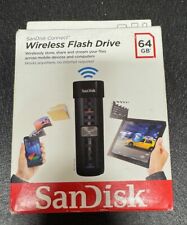 BRAND NEW SEALED SANDISK CONNECT 64GB WIRELESS FLASH DRIVE SDWS2-064G-A57 picture