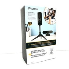 (Open Box) Aluratek Rocket USB Microphone/Webcam Streaming Bundle [ABMWK01F] picture