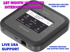 💥 5G UNLIMITED NETGEAR INTERNET HOTSPOT ✅ INCLUDES 30 DAYS ▶▶UNLIMITED DATA picture