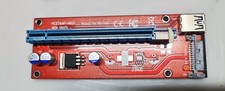 PCI-E Riser Card 1X to 16X Powered  USB 3.0  GPU MODEL: PCE164P-N03 Ver 0075 picture
