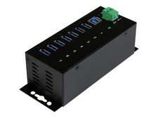 StarTechcom Industrial USB 3.0 Hub 5Gbps Pin and ST7300USBME picture