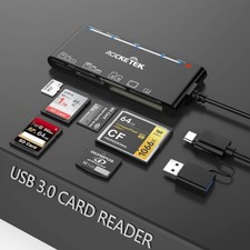 7-IN-1 USB 3.0 Memory Card Reader High-Speed Adapter for SD,CF,TF,Micro SD,XD,MS picture