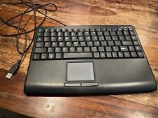 Adesso USB Mini Keyboard with Touchpad Adesso AKB-410UB SlimTouch Gently Used picture