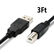 3Ft USB Cable for LaCie d2 Quadra Disk 500GB External Hard Drive HDD Data Cord picture