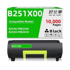 B251X00 Compatible High Yield Toner Cartridge Replacement ONLY for Lexmark B2... picture
