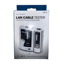 Monoprice RJ-11 and RJ-45 Modular Plug Tester (108138) New Sealed 844660081388 picture