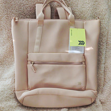 NWT All in Motion Tote Backpack Trolley Sleeve Water-Resistant Holds 16