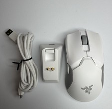 Razer Viper Ultimate White Wireless Gaming Mouse w/Dock USB Receiver Cable picture