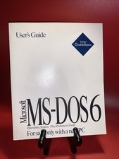 Vintage Microsft MS-DOS6 Operating System Plus Enhanced Tools User’s Guide 1993 picture
