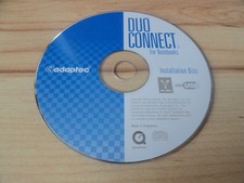 VINTAGE DUO CONNECT FOR NOTEBOOKS–2003 INSTALLATION DISK – BY ADAPTEC-NEVER USED picture