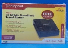 CRADLEPOINT CTR350 3G Mobile Broadband Wireless Travel Router Cellular WiFi PC picture
