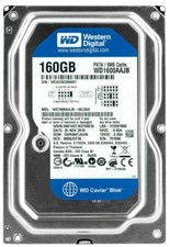 HARD DRIVE WD CAVIAR BLUE 160GB 7200RPM 8MB ATA IDE PATA WD1600AAJB 3.5'' inch picture