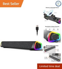 Multifunctional R30 Plus Bluetooth Soundbar - Vibrant LED Lights & Touch Control picture