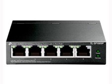 TP-Link 5-Port 10/100Mbps Desktop Switch with 4-Port PoE+ (Model: TL-SF1005P) picture