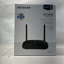 NEW -NETGEAR AC1000 Smart WiFi 5 Router - Dual Band Fast Ethernet-(R6080-100NAS) picture