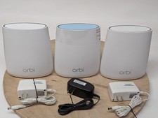 NETGEAR Orbi AC2200 Mesh WiFi System RBR20 Router + 2 RBS20 Satellites 3-Pack picture