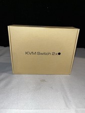 Demaxbook 2 Port Dual Monitor DisplayPort KVM Switch 8K 60hZ DP 1.4 KVM Selector picture