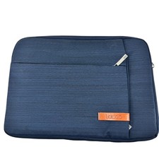 Lacdo Navy Blue Laptop Sleeve Case Padded Pouch Bag for Notebook Computer picture