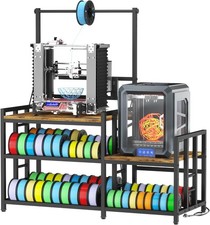 3D Printer Table with Filament Storage 3D Printer Stand with Power Outlet,Heavy picture