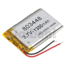 New 3.7V 1300mAh Internal Li-ion Polymer Built-in Battery 48x34x8mm 29-16-0368 picture