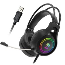 MARVO H8921 Gaming Headset with Mic, Wired Headphones Over Ear, USB Black picture
