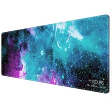 Universe Galaxy Space XXL Gaming Mouse Pad Desk Blotter Mat 48x16 Inch Pad picture