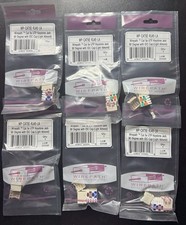 Wirepath WP-CAT5E-RJ45-LA Cat 5e RJ45 UTP Keystone Jack - 90 Degree Lot of 6 picture